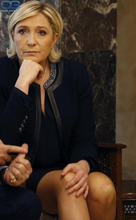 Nackt  Le Marine Pen Skandalöse Enthüllung
